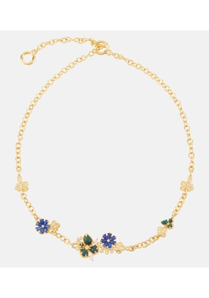 Zimmermann Bloom gold-plated chain necklace
