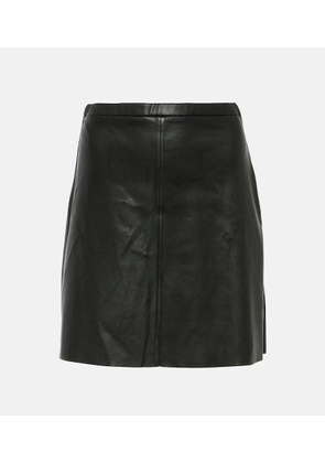 Stouls Lucie leather skirt