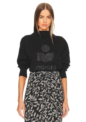 Isabel Marant Etoile Moby Pullover in Black. Size 40/8.