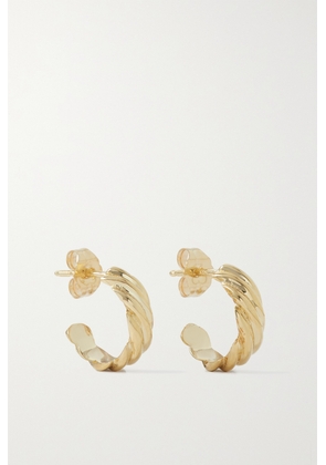 Loren Stewart - + Net Sustain Lanyard 14-karat Recycled Gold Hoop Earrings - One size