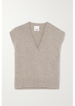 Allude - Cashmere Vest - Neutrals - x small,small,medium,large,x large