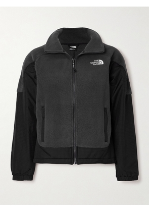 The North Face - Fleeski Y2k Embroidered Fleece And Ripstop Jacket - Black - x small,small,medium,large,x large