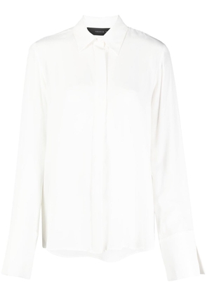 Federica Tosi button-down fitted shirt - White