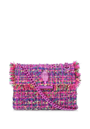 Kurt Geiger London Mini Kensington tweed bag - Pink