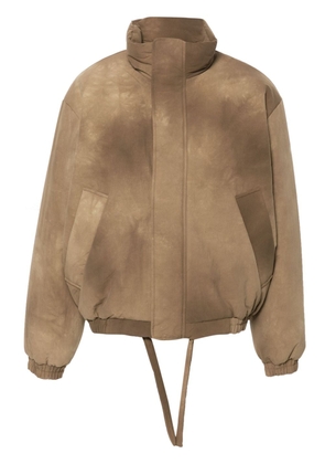Acne Studios garment-dyed padded jacket - Neutrals
