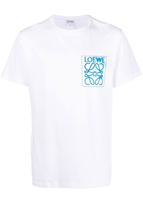 LOEWE Anagram short-sleeve T-shirt - White