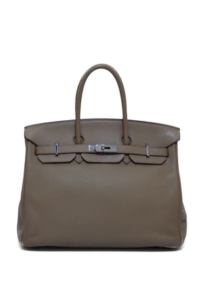 Hermès 2008 pre-owned Kelly 35 handbag - Brown