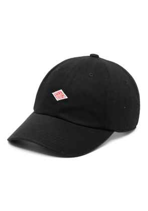 Danton logo-patch cotton-twill baseball cap - Black