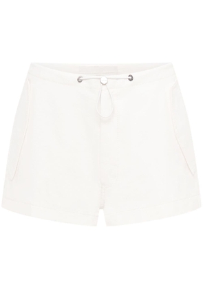 Dion Lee Parachute mini shorts - White