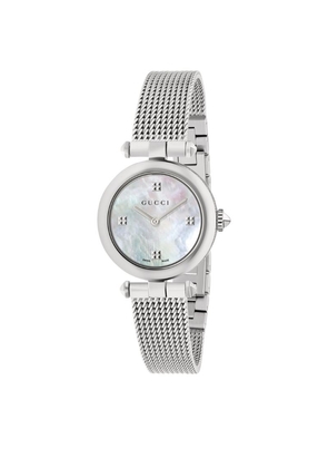 Gucci Stainless Steel Diamantissima Watch 27Mm