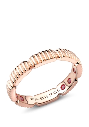 Fabergé Rose Gold Colours of Love Ring