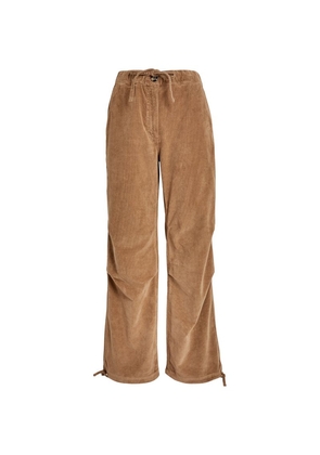 Ganni Organic Cotton Corduroy Trousers