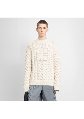 GIVENCHY MAN OFF-WHITE KNITWEAR