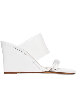 Maryam Nassir Zadeh SSENSE Exclusive White Olympia Heeled Sandals