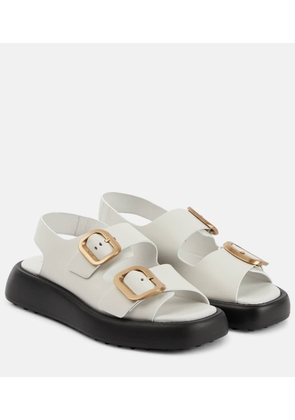 Tod's Gomma leather sandals