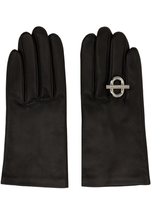 Rabanne Black Link Gloves