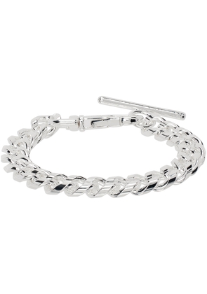 Martine Ali Silver Evie Curb Chain Bracelet