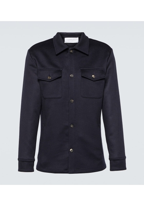 Gabriela Hearst Coner wool and cashmere overshirt