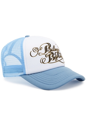 Billionaire Boys Club Calligraphy Logo-print Trucker cap - Blue