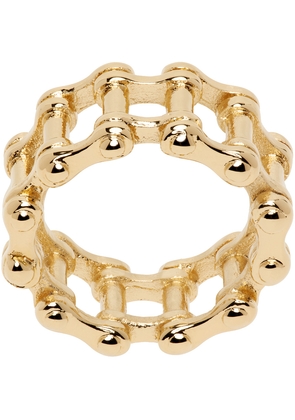 IN GOLD WE TRUST PARIS Gold Band Ring