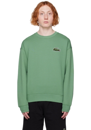 Lacoste Green Loose Fit Sweatshirt