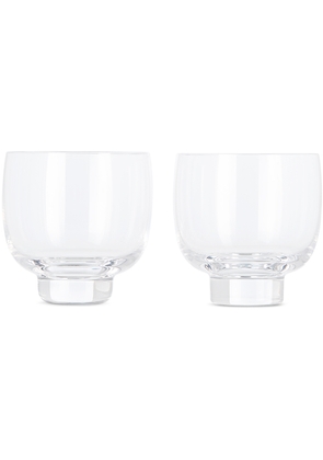 NUDE Glass Two-Pack Clear Tumbler Glasses, 8.75 oz