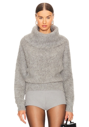 Equipment Rodi Sweater in Grey. Size M, S, XL, XS, XXS.