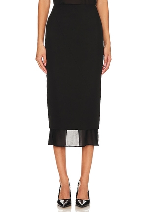 GAUGE81 Sabie Skirt in Black. Size 36, 38, 40.