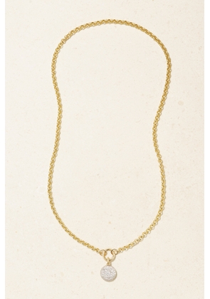 Lucy Delius - 14-karat Gold Diamond Necklace - One size