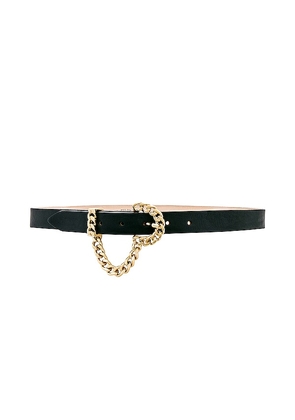Streets Ahead Chain Buckle With Chain Belt in Black. Size M.