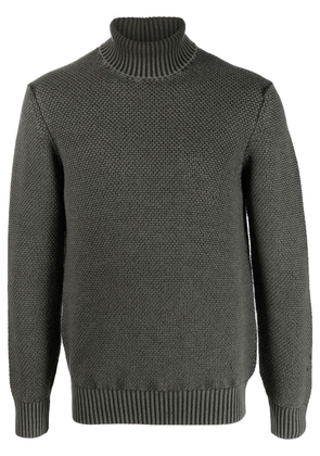 Circolo 1901 chunky knit turtleneck jumper - Green