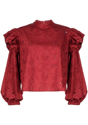 Chufy Seti cotton blouse - Red