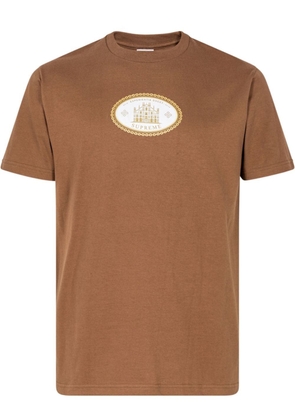 Supreme Experientia graphic-print T-shirt - Brown