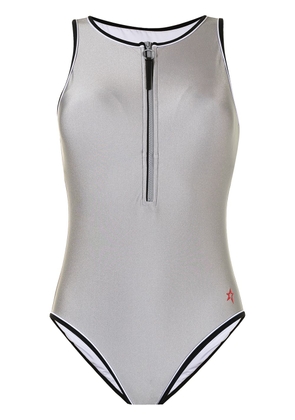 Perfect Moment racer-back swimsuit - Silver