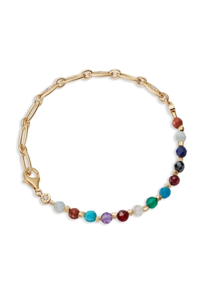 Astley Clarke Orbit and Biography Rainbow bracelet - Gold