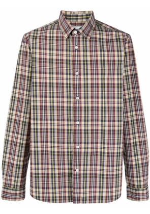 Woolrich check long-sleeve shirt - Neutrals