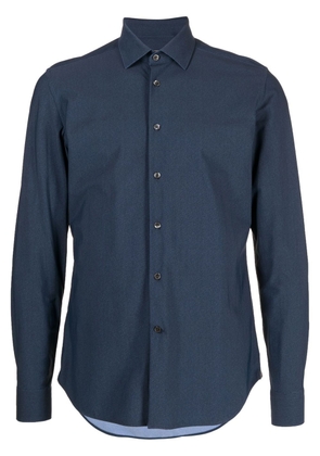 Corneliani buttoned long-sleeve shirt - Blue
