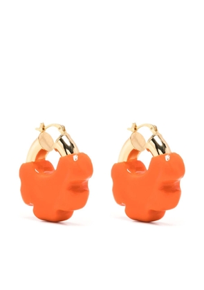 éliou Massi hoop earrings - Orange