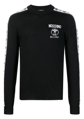 Moschino pocket-detail knitted jumper - Black