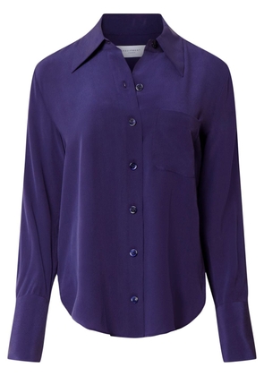 Equipment Quinne silk shirt - Purple