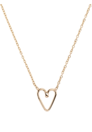 Zoë Chicco 14kt yellow gold Tiny Open Heart pendant necklace