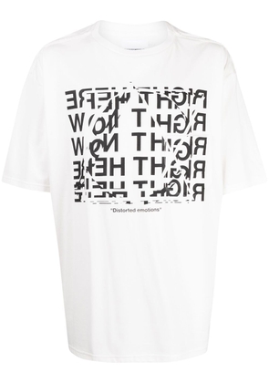 Takahiromiyashita The Soloist graphic-print short-sleeved T-shirt - White