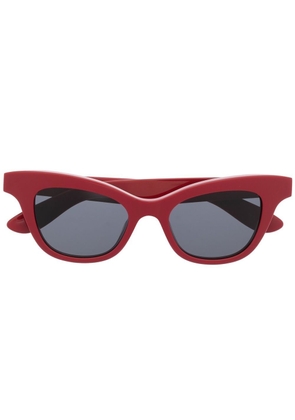 Alexander McQueen cat-eye sunglasses - Red