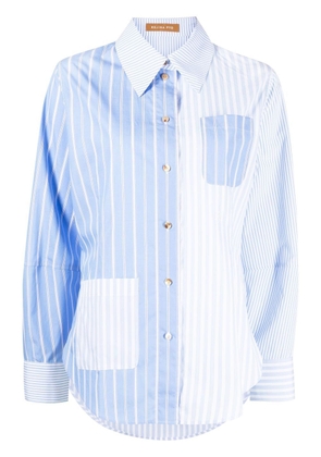 Rejina Pyo long-sleeve striped shirt - Blue