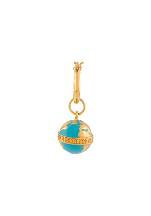 True Rocks globe hoop single earring - Blue