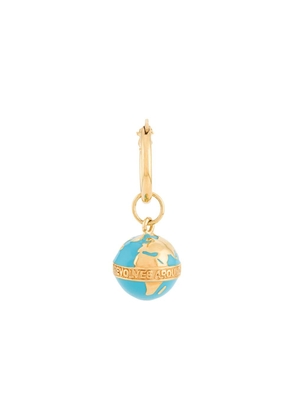 True Rocks globe hoop earring - Blue