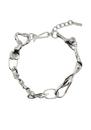 Completedworks Treacle asymmetric bracelet - Silver