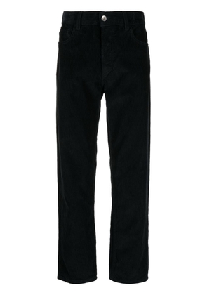 YMC Tearaway straight-leg corduroy trousers - Black