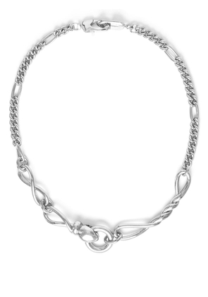 Capsule Eleven Symbols serpent necklace - Silver