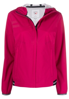 Rossignol hooded zip-up jacket - Red